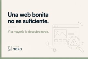 Una web bonita no es suficiente
