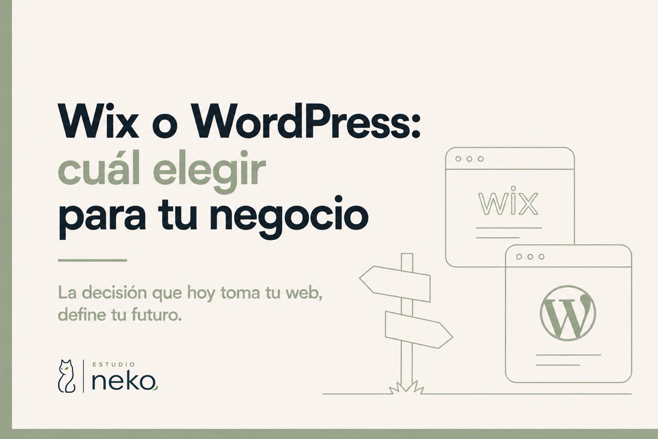 Wix o WordPress cuál elegir para tu negocio